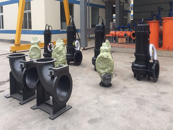 自耦裝置污水污物潛水泵