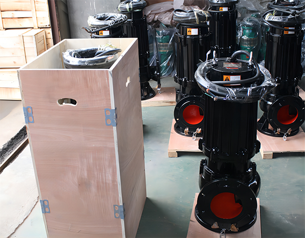 無堵塞污水污物潛水排污泵