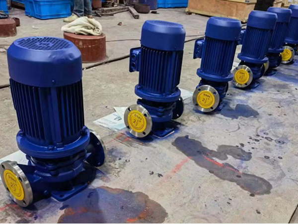 不銹鋼立式管道泵