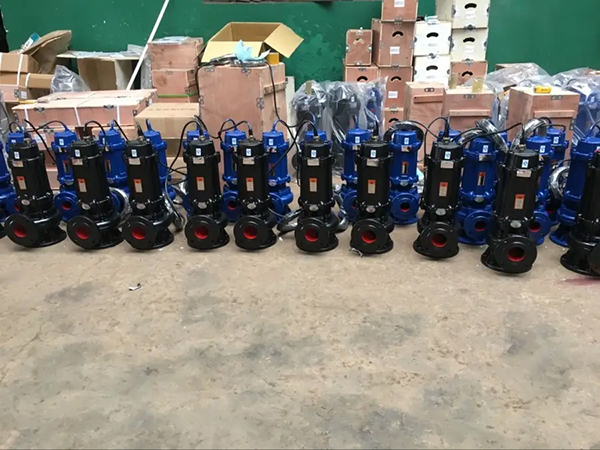無堵塞污水污物潛水排污泵